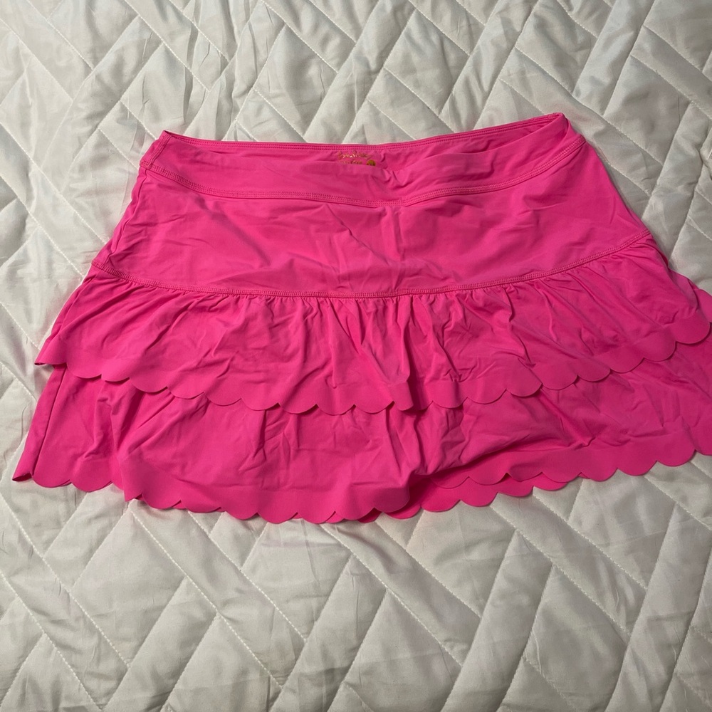 Lilly Pulitzer hot pink skort UPF 50+